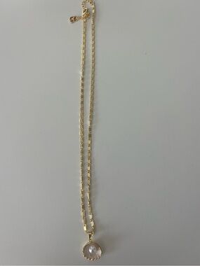 Evry Jewels Shell Necklace